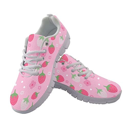 GIFTPUZZ Mens Sports Tennis Shoes Running Sneakers Lightweight Wedge Lace Up Breathable Gym Athletic Trainers