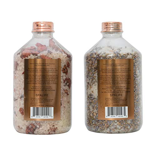 SpaLife-Soothing-Petal-Infused-Effervescent-Mineral-Bath-Salts-2-Pack-176-oz-ea-Lavender-Rose