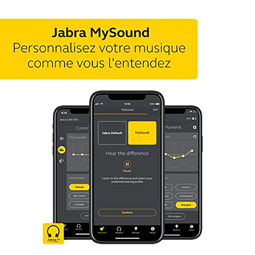 Jabra Elite 75t – Écouteurs Bluetooth avec réduction de bruit active et autonomie élevée de la batterie pour appels et… - Les Beatles, Paul McCartney, John Lennon, RIngo Starr, George Harrison Jabra Elite 75t – Écouteurs Bluetooth avec réduction de bruit active et autonomie élevée de la batterie pour appels et… – Image 8