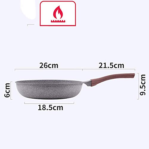 Wok de aluminio forjado antiadherente de 26 cm miniatura 3