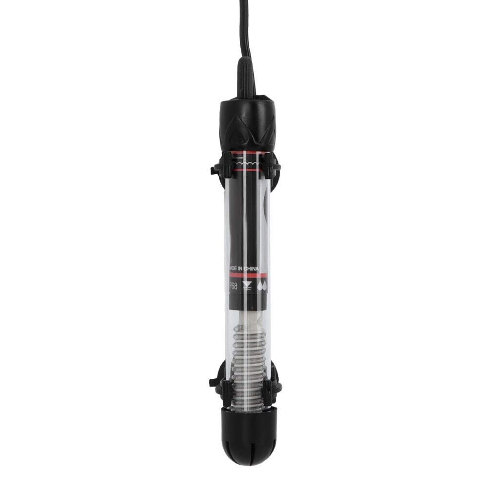 Crisis Calentador Sumergible para acuarios, Calentador de Agua de Tanque de Peces de 220-240 V, para Agua Dulce para Agua Salada(25W)