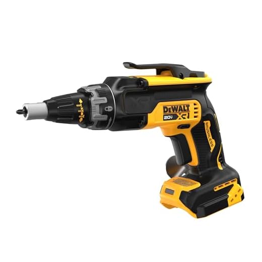 Dewalt Parafusadeira Drywall Brushless, Ideal para Diversos Trabalhos, Sem Bateria e Sem Carregador, Modelo DCF630BB2, 20V