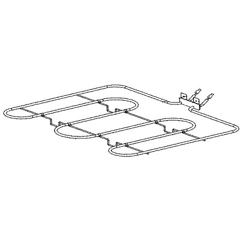 LG MEE61925302 Heater Sheath, Black