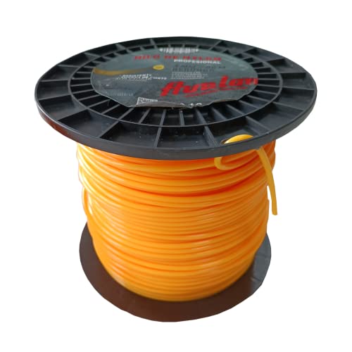 Avalon - Filo Rotondo in Nylon Universale per decespugliatore e Tosaerba (4 mm x 96 m) - Elevata...