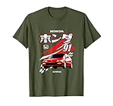 Honda Vintage '91 Ef Civic Racing Hatch Kanji T-Shirt