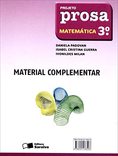 Projeto Prosa - Matemática - 3º Ano