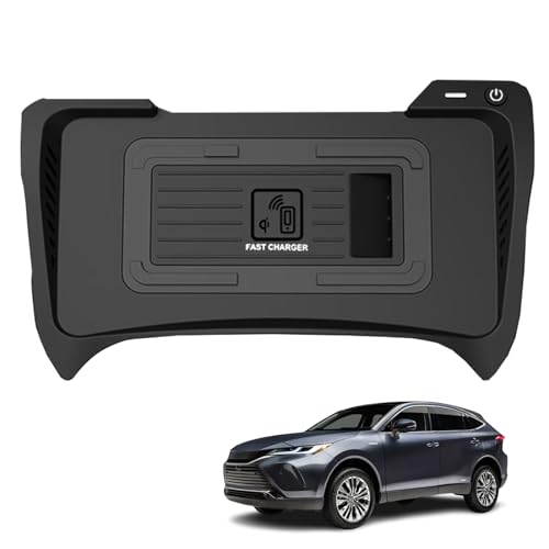 Chargeur sans fil rapide 15W Toyota Venza Harrier console centrale induction QI performant