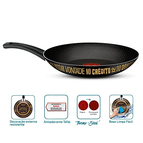 Frigideira Antiaderente Decorada 28cm Viva Rochedo Sabores