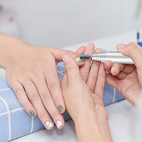 Carbide Nail Drill Bit Set - Diamond Nail Drill Bits for Acrylic Nails Drill Brush Remove Gel Nail Bits for Nail Drill Efile Nail Drill 3/32 inch Acrylic Nails(7Pcs Carbide Bits Kit for Nail Drill)