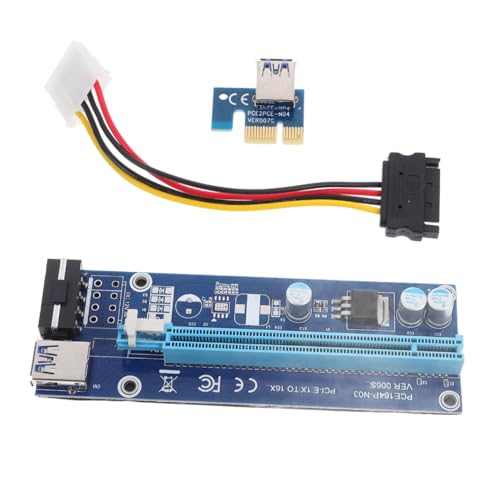 Adaptador PCIe evita sobrecalentamiento de tarjeta gráfica en kit de minería USB completo