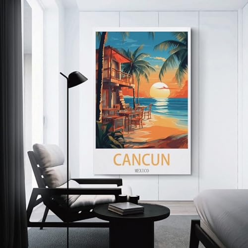 Impression toile Cancun Mexique pour sublimer vos murs vides
