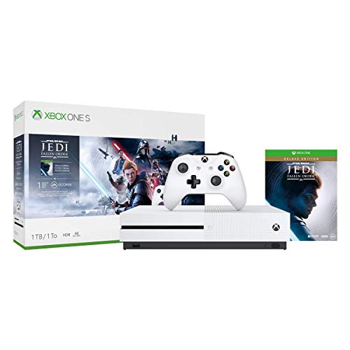 Xbox One S 1TB Console - Star Wars Jedi: Fallen Order (Renewed)