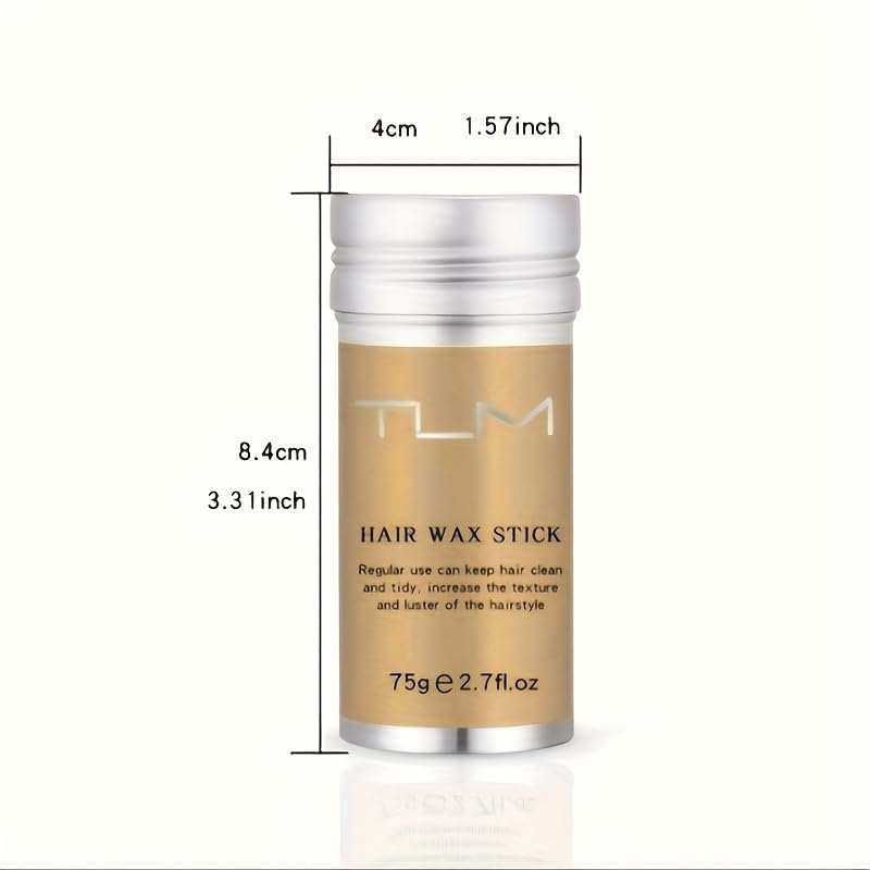 Cera para cabello en barra 75g fijación fuerte miniatura 5