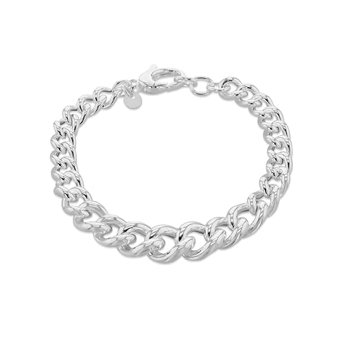 Bracelet Gourmette Femme en Argent pour Sublimer Toutes Vos Occasions Spéciales