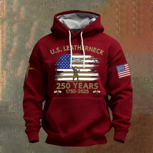 Sudadera con capucha hombre ligera estilo jersey oversize color vino 2