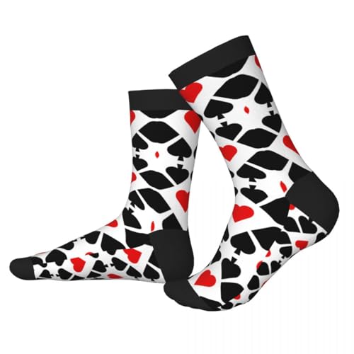 Image of Men Women Casual Cool Cute Crazy Funny Athletic Sport Novelty Graphic Crew Socks