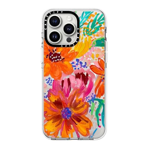 Coque antichoc 2m pour iPhone 15 Pro Max transparente fleurs MagSafe - 3