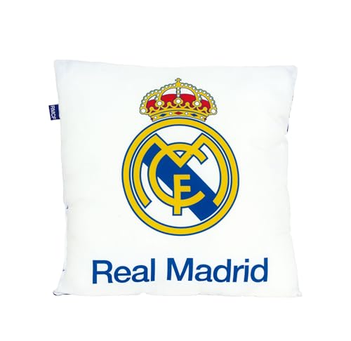 ARDITEX RM17498 Coussin de 40 x 40 cm de Clubs-Real Madrid CF