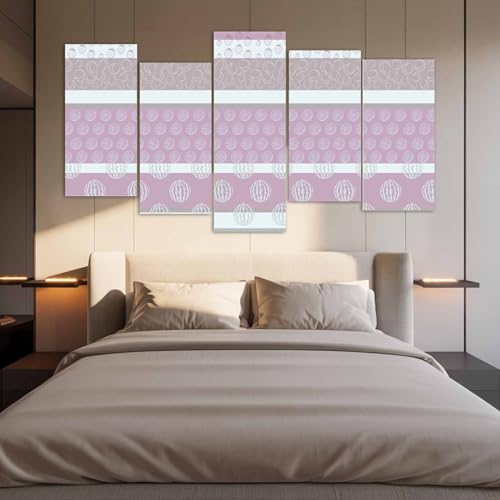 5 Piece Canvas Wall Art for Living Room, Farmhouse Wall