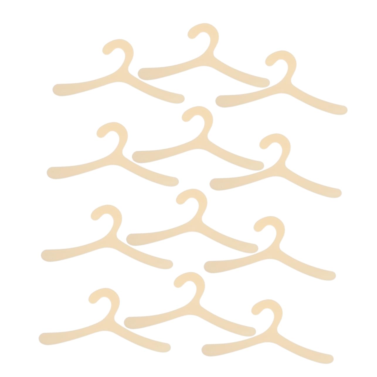 SUPVOX Small Pet Hangers 20pcs Dog Clothing Hangers Stylish Elegant Storage for Pet Apparel