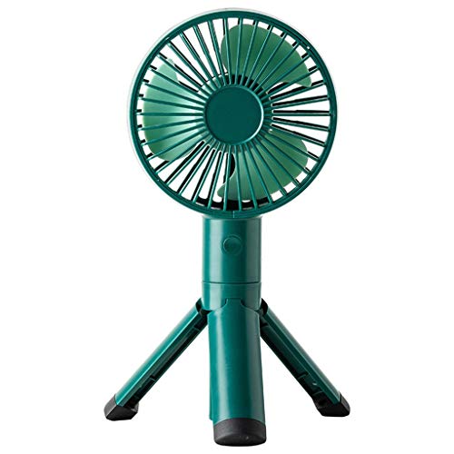 Handventilator Tragbarer Mini Lüfter USB Ventilator Leise 3 Geschwindigkeiten für Kinder Schlafzimmer Büro Reisen Camping