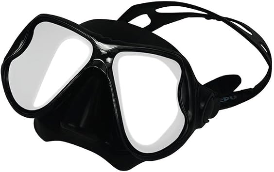 Diving Goggles Scuba Diving Mask Summer Water Sports Supplies Anti-Fog Snorkeling Diving Lung Diving Glasses Tempered Glass Diving Mask Free Diving Snorkeling Breathing Mask Suitable for Young Me