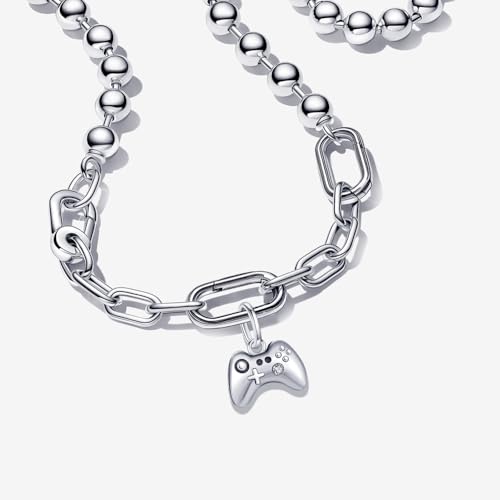 KEQ Charms for Pandora Me Bracelets 925 Silver Gampad Evil Eye Lucky Hamsa Hand Charm Beads Pendant Jewelry Mother's Gift for Woman Mom2