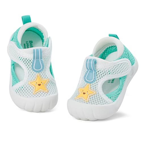 Image of MK MATT KEELY Toddler Sandals Summer Kids Water Sandals Closed Toe Adjustable Water Shoes Outdoor Lightweight Beach Shower Shoes for Boys Girls
