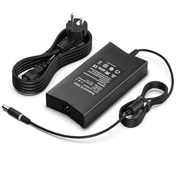 Jippofu Alimentatore 130W Caricatore Compatibile con Dell XPS 14 L401X 15 L501X L502X 17 L701X L702X Precision M20 M60 M70 M90 M2400 M4400 M4500 M6300 Inspiron Caricabatterie Adattatore 7.4 * 5.0mm
