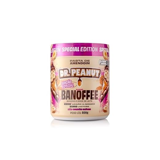DR. PEANUT PASTA DE AMENDOIM BANOFFEE 600G COM WHEY PROTEIN
