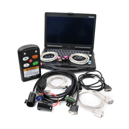 for Bobcat Diagnostic Tool Excavator (RST) Wood Skid Steer Loader 92.07 Service Analyzer Truck Diagnostic Service Tool (Tool with Laptop)