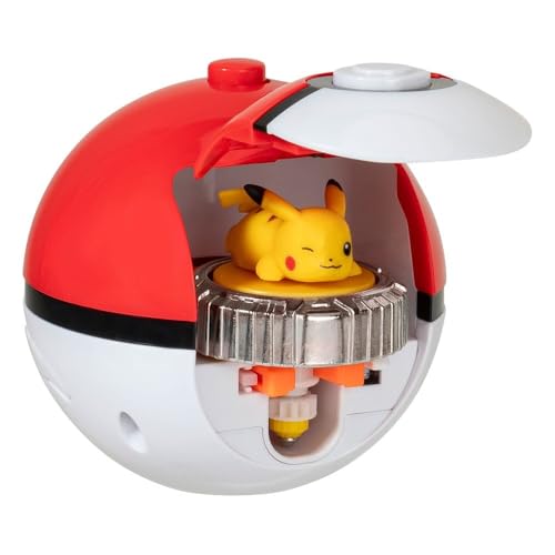 Pokémon PKW4398 - Battle Spinner - Pikachu, offizielles Spielset