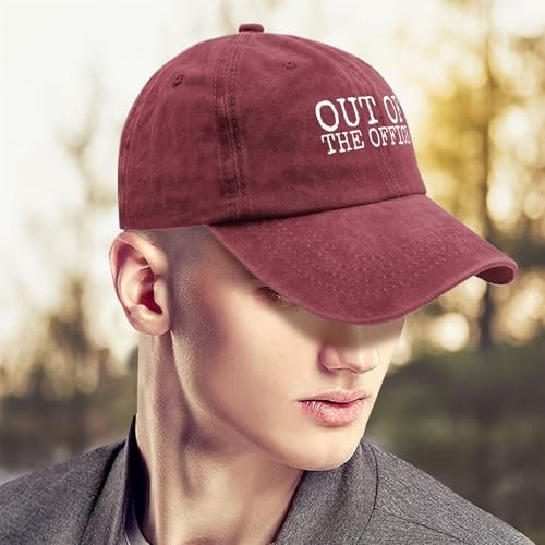 Gorra divertida Unisex Out of The Office miniatura 5