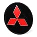 Car Sales Fit Mitsubishi Wheel Center Cap Sticker Wheel Emblem Badge Logo Stickers 4 x 2.22inch Car Lettering ABS Material