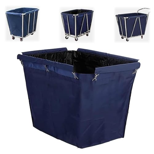 Bolsa de tela Oxford para carrito de lavandería que soluciona la rotura por carga pesada 2