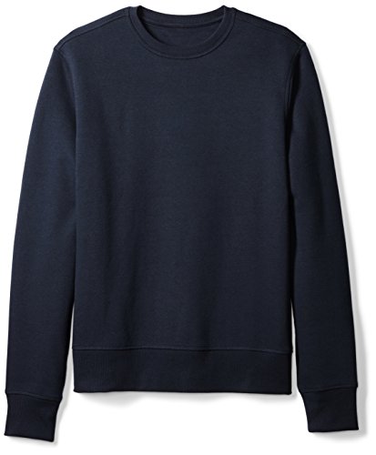 Amazon Essentials Men's Long-Sleeve Crewneck Fleece Sweatshirt, Navy, XX-Large