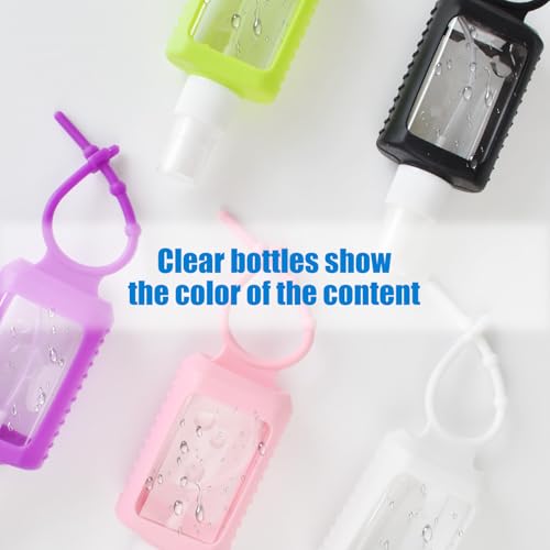 5-Pack Travel-Size Hand Sanitizer Bottles