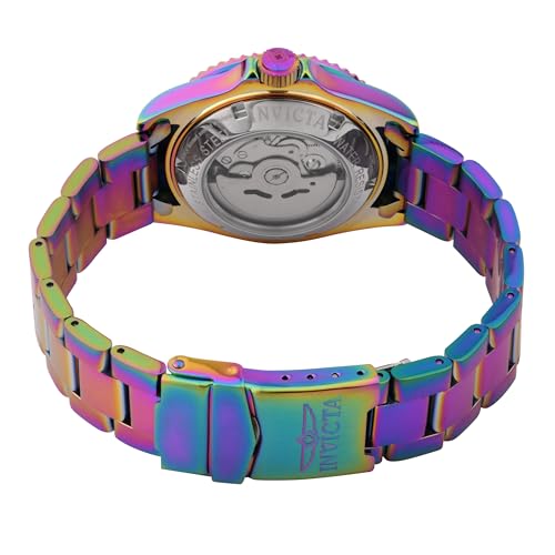 Invicta Unisex Automatic Watch Analog Display And Stainless Steel Strap