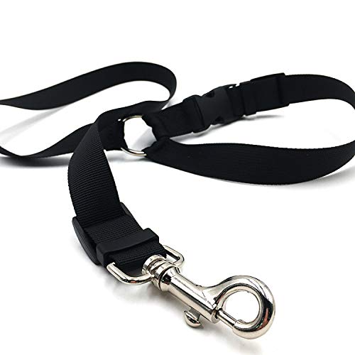 IPobie Lot De 2 Harnais Voiture Pour Chiens, Ceinture De Sécurité Pour Chien Voiture Sangle Réglable Ceinture, Ceinture Chien Voiture Pour Tout Type De Voiture Pour Tous Les Chiens Et Chats