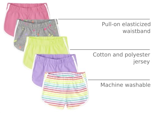 Image of The Children's Place Girls' Knit Dolphin Shorts