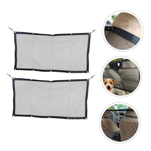 Grille de sécurité voiture pour chien à installation rapide en nylon - 8