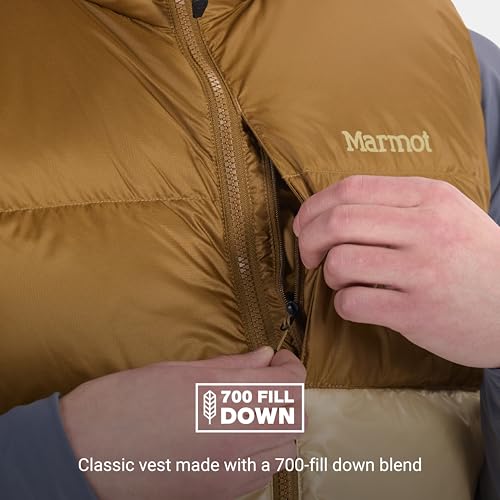 Image of MARMOT Men's Guides Down Vest - 700-Fill Insulated, Water-Resistant, Lightweight Puffer