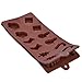 Dxg 2 Pack Silicone Christmas Chocolate Molds, Cake Candy Jelly Ice Tray Mould, Coffee