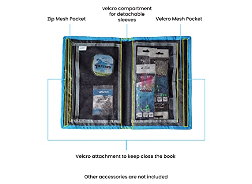 HOOKBOOK Sea Fishing Rig Organizer (Wallet), Black - Image 3