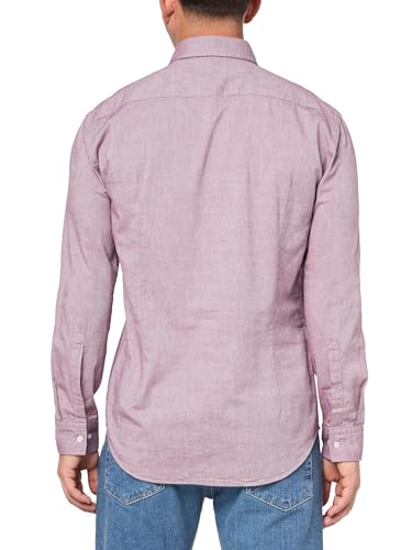 HUGO Men's Slim Fit Long Sleeve Oxford Button Down Shirt2