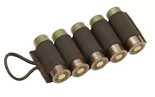 Esstac 5 Round Tearaway Shotgun Cards (1 Pack, Black)