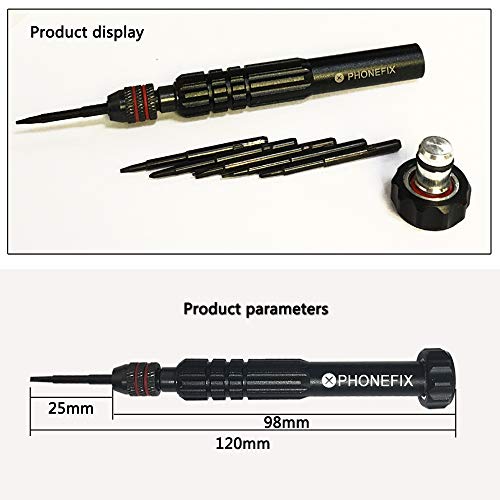 DIYPHONE 6 in 1 Profession Screwdrivers Set For iPhone Repair Screwdriver Set Mobile Phone Opening Hand Tools Kit with 6 Bits