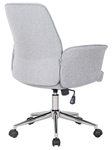 Drehstuhl SixBros. Bürostuhl Grau Stoff CX0704M/2488