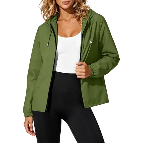 Chaqueta de exterior para mujer impermeable y plegable con capucha 4