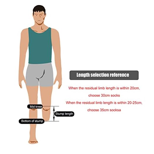 Breathable Protective Stump Socks for Amputees